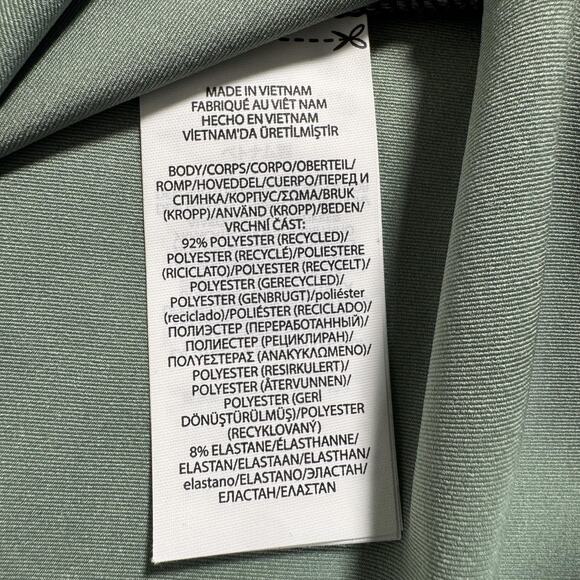 RLX Ralph Lauren Polo Shirt Mens Medium Green Camo Golf Wicking Stretch Tech - Picture 7 of 13